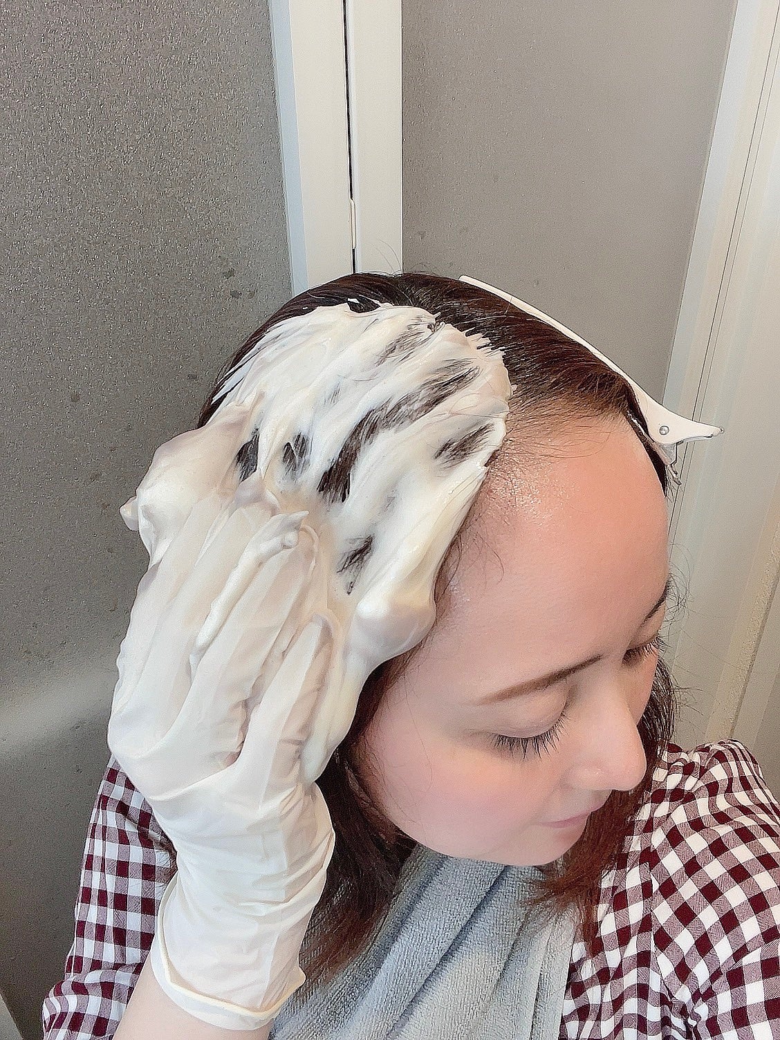 泡クリームカラー/ビゲン/ヘアカラーを使ったクチコミ(1枚目)