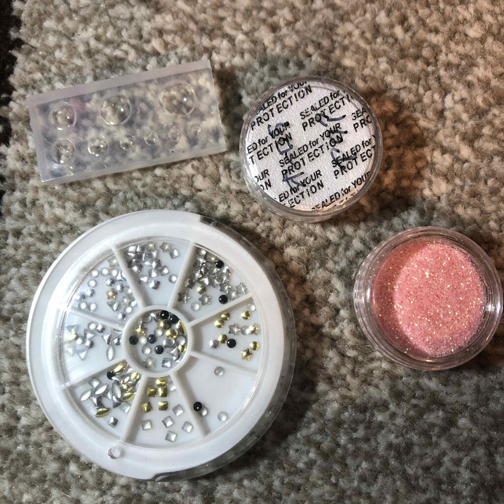 ジェルネイル（ライト対応）/セリア/ジェルネイルを使ったクチコミ（2枚目）