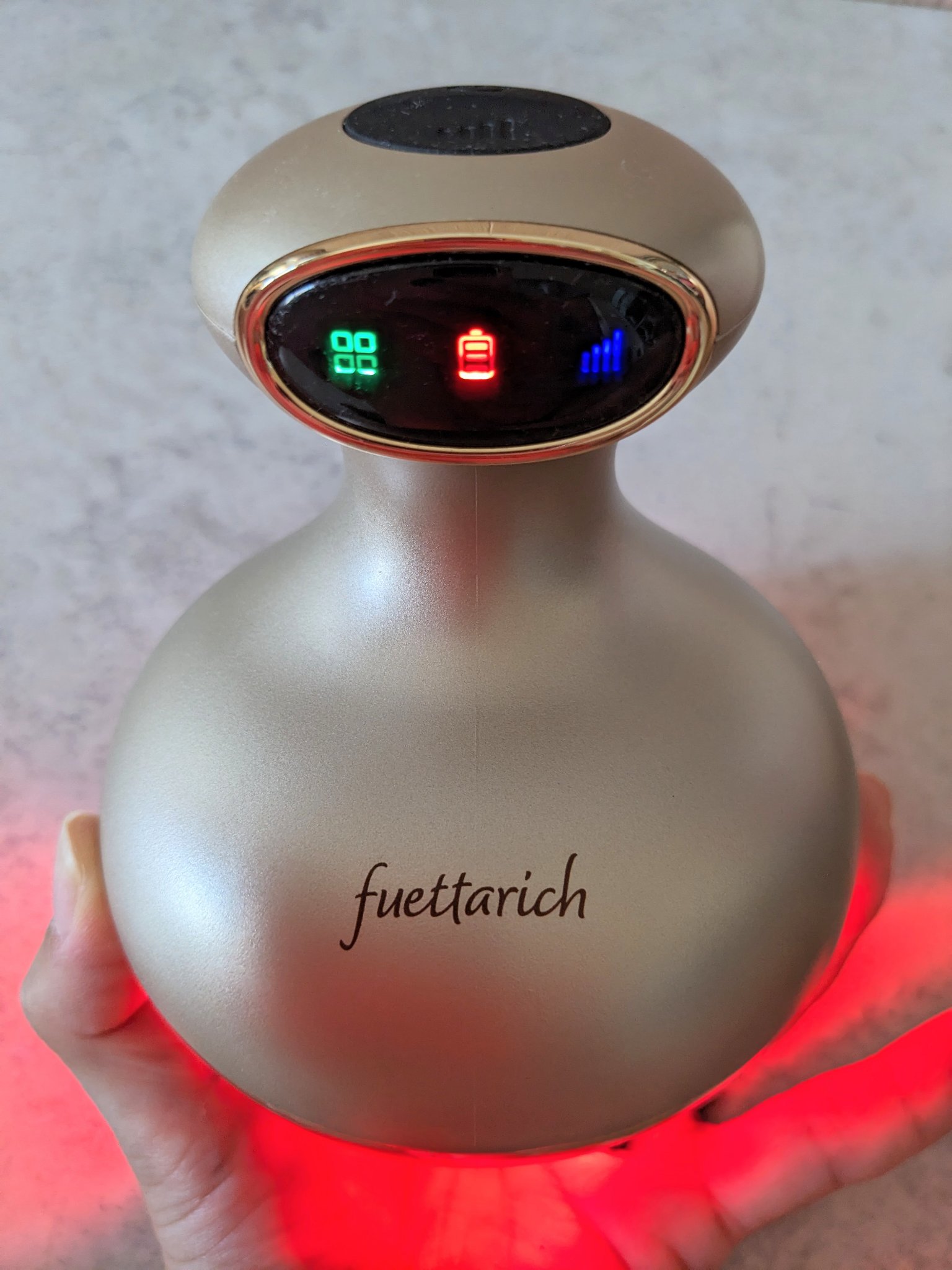 スカルプ ヘッドスパ/fuettarich (フエッタリッチ)/ヘッドマッサージャーを使ったクチコミ（2枚目）