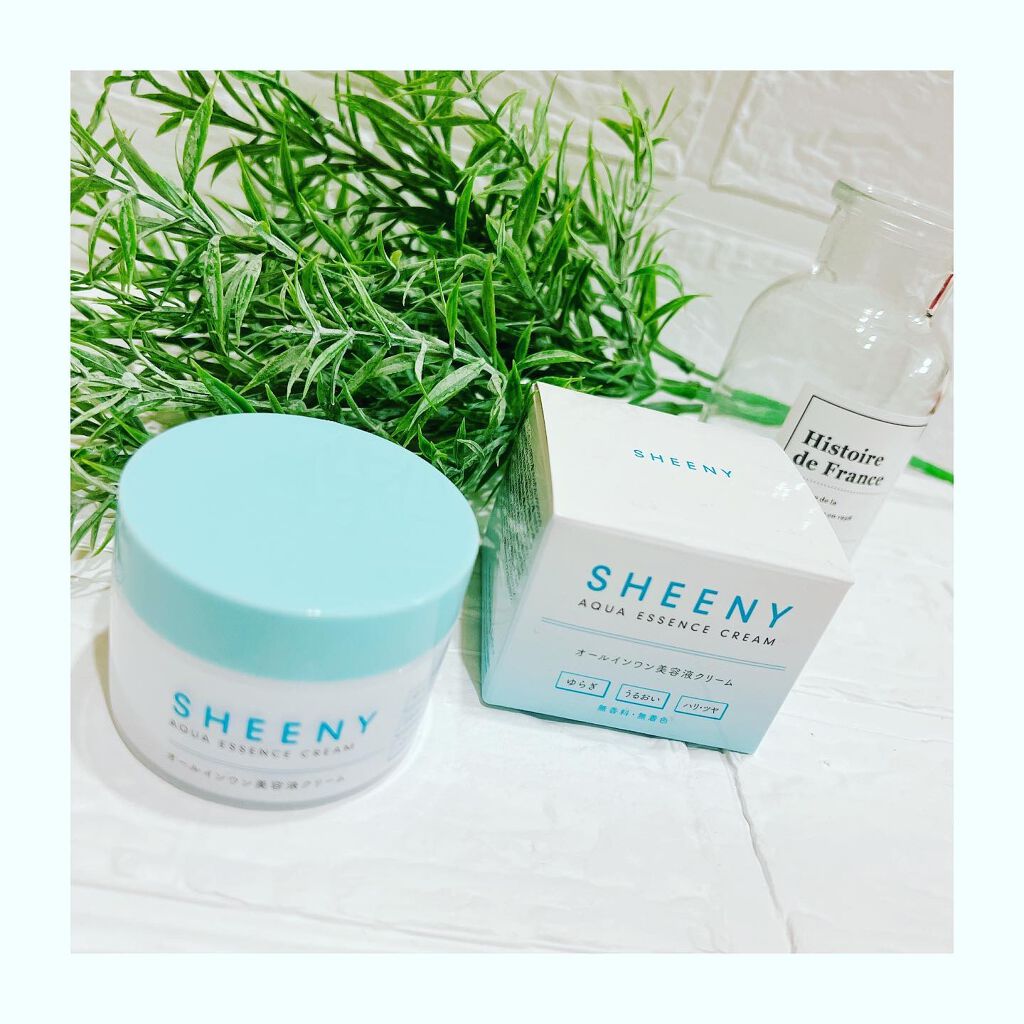アクアエッセンスクリーム/SHEENY/フェイスクリームを使ったクチコミ（1枚目）
