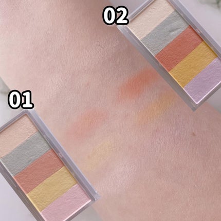 パステルヴェールコンシーラー/キャンメイク/パレットコンシーラーを使ったクチコミ(4枚目)