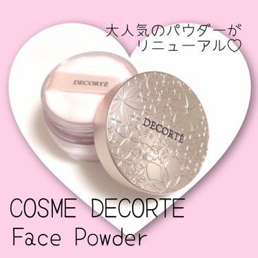 AQ MW フェイスパウダー/DECORTÉ/ルースパウダーを使ったクチコミ（1枚目）