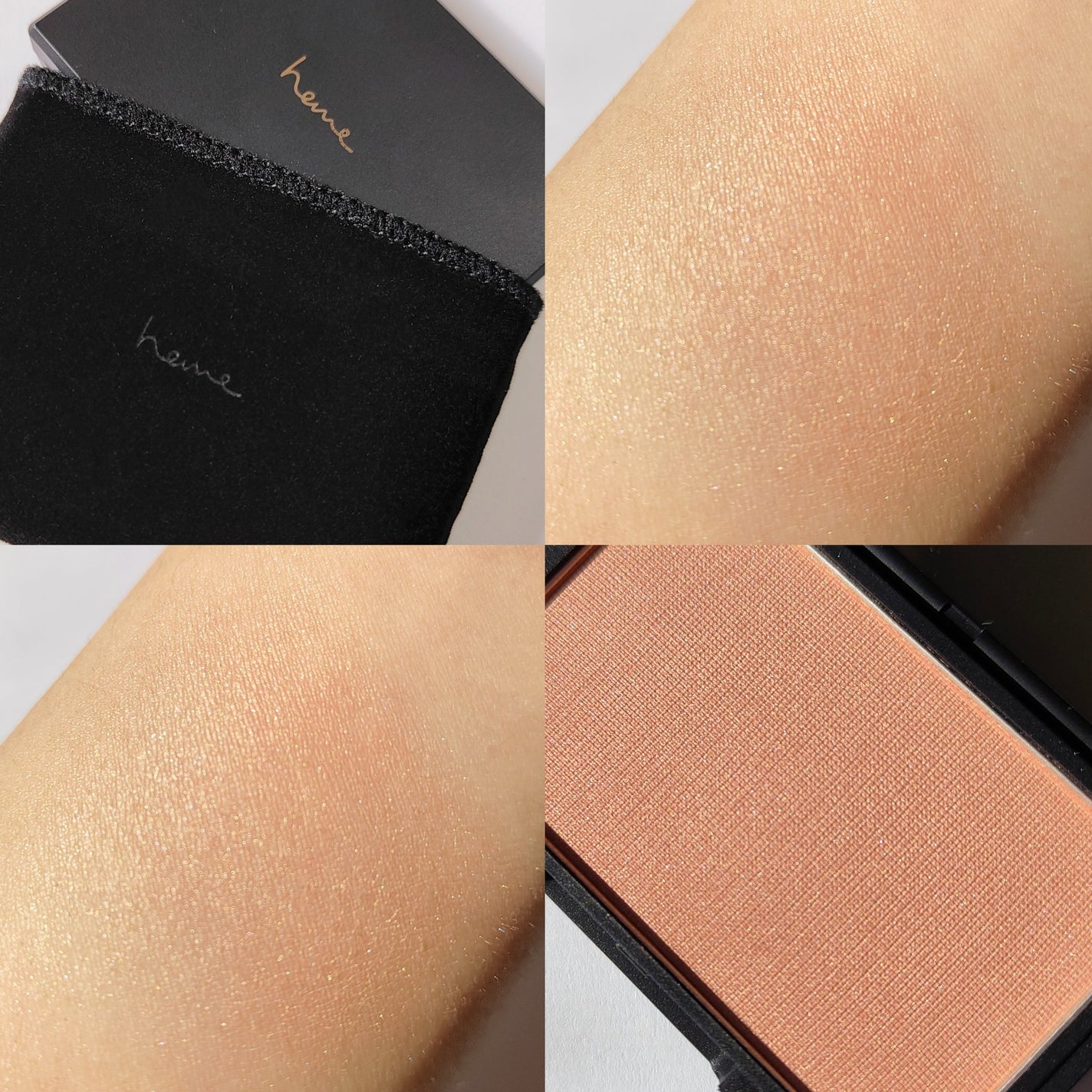 ピュア チーク カラー/heme/パウダーチークを使ったクチコミ(6枚目)