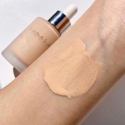 ルナソル カラーオイル セラム/LUNASOL/リキッドファンデーションを使ったクチコミ(6枚目)