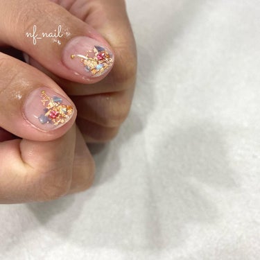 Natsumi◎nailist on LIPS 「nuance.キラキラ💎.#ネイル#ネイルデザイン#ネイル..」（1枚目）