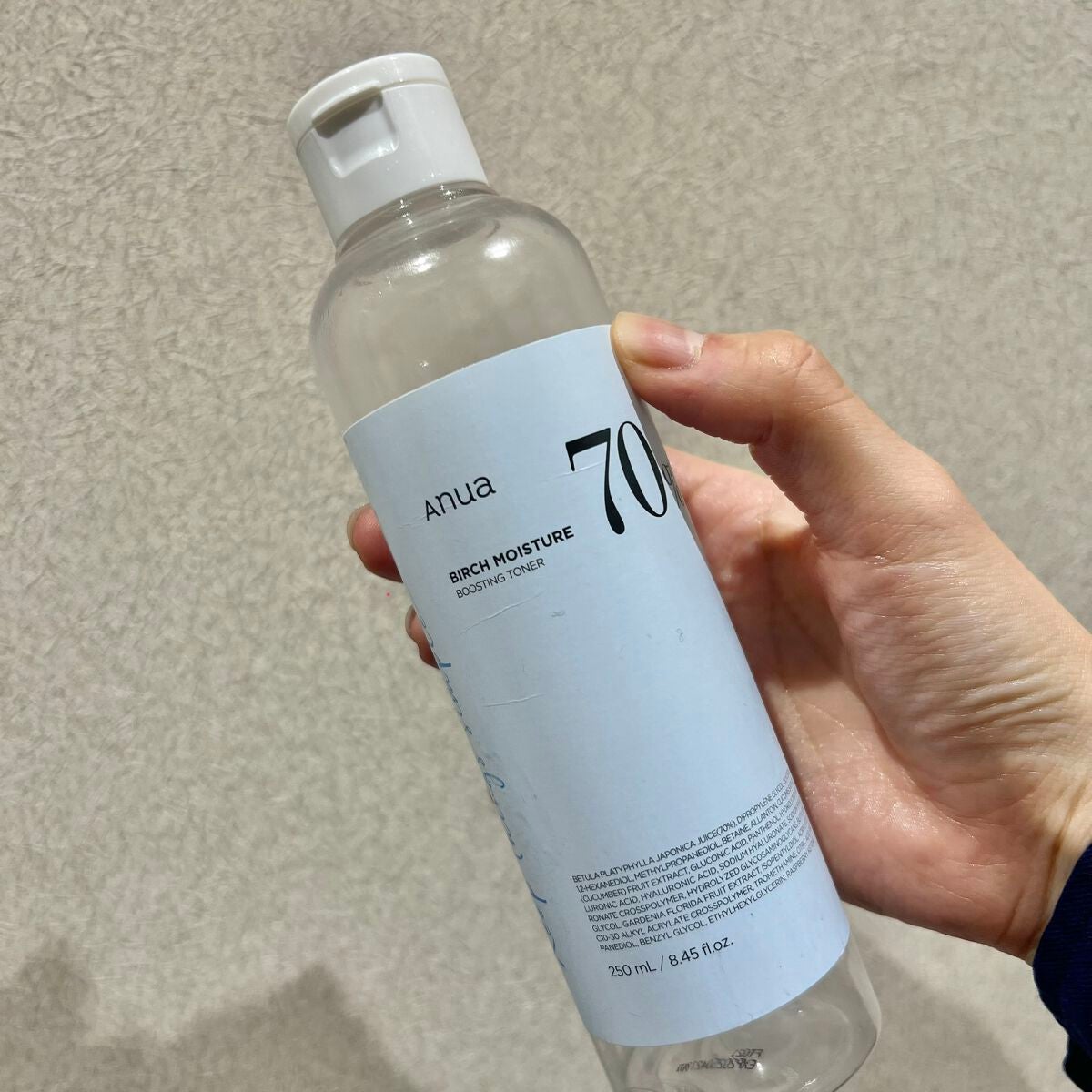 シラカバ 70% 水分ブースティングトナー/Anua/化粧水を使ったクチコミ(1枚目)