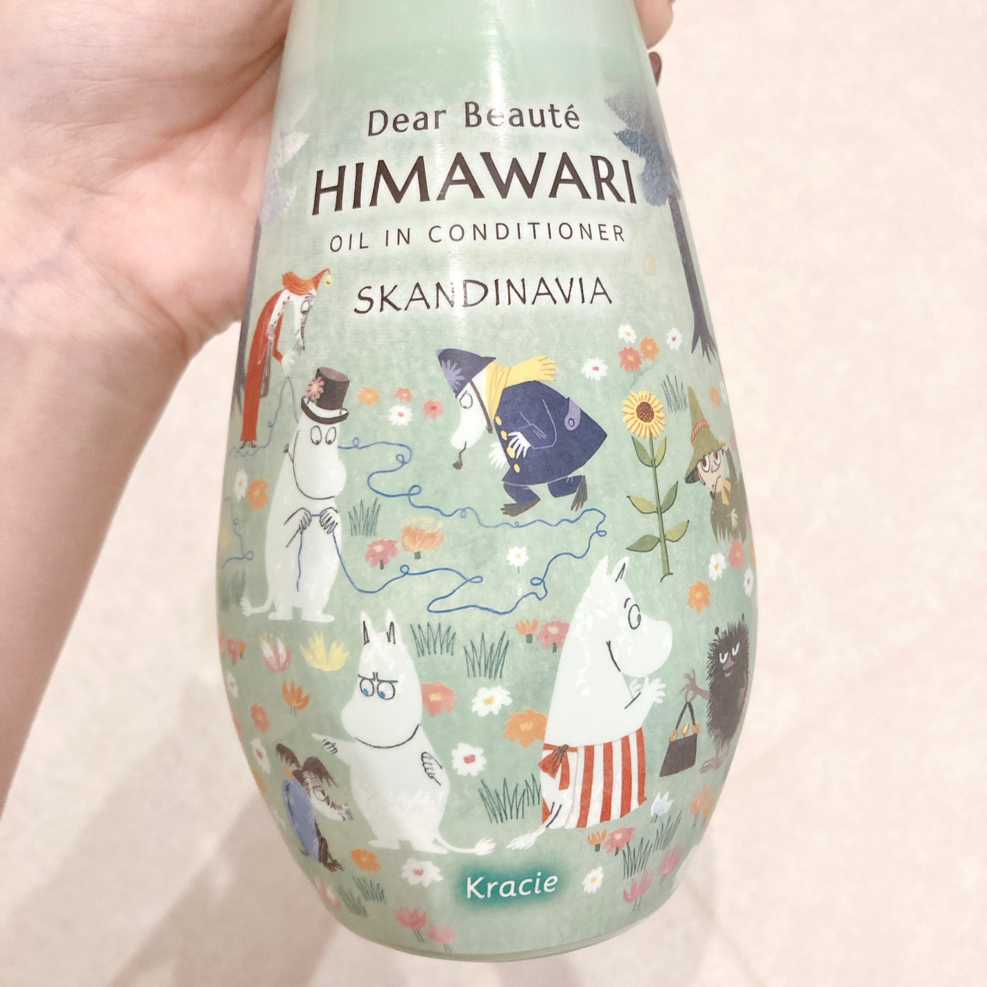 オイルインシャンプー/コンディショナー ムーミンデザイン(スカンジナビアの香り)/ディアボーテ/市販シャンプーを使ったクチコミ(2枚目)