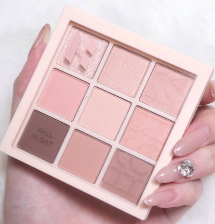 マイフェイブムードアイパレット 9カラー/HOLIKA HOLIKA/アイシャドウパレットを使ったクチコミ(1枚目)