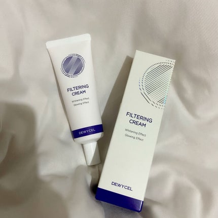 フィルタリングクリーム/DEWYCEL/日焼け止めクリームを使ったクチコミ(1枚目)