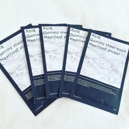 ガムシートマスクドクダミステッカー/Abib /シートマスク・パックを使ったクチコミ(2枚目)