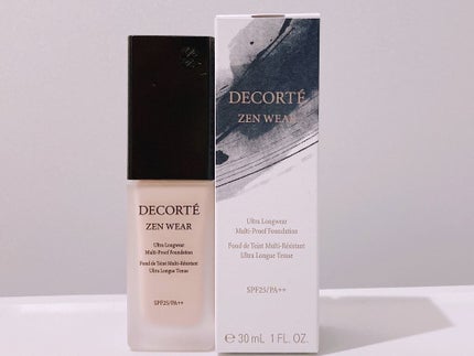 ゼン ウェア フルイド/DECORTÉ/リキッドファンデーションを使ったクチコミ(1枚目)