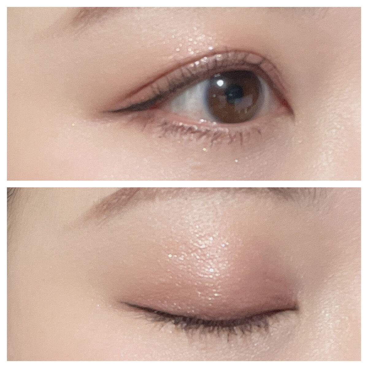 ジューシーピュアアイズ/キャンメイク/アイシャドウパレットを使ったクチコミ（2枚目）