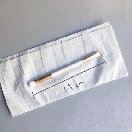 アイシャドウブレンディングブラシ/ロージーローザ/メイクブラシを使ったクチコミ(4枚目)