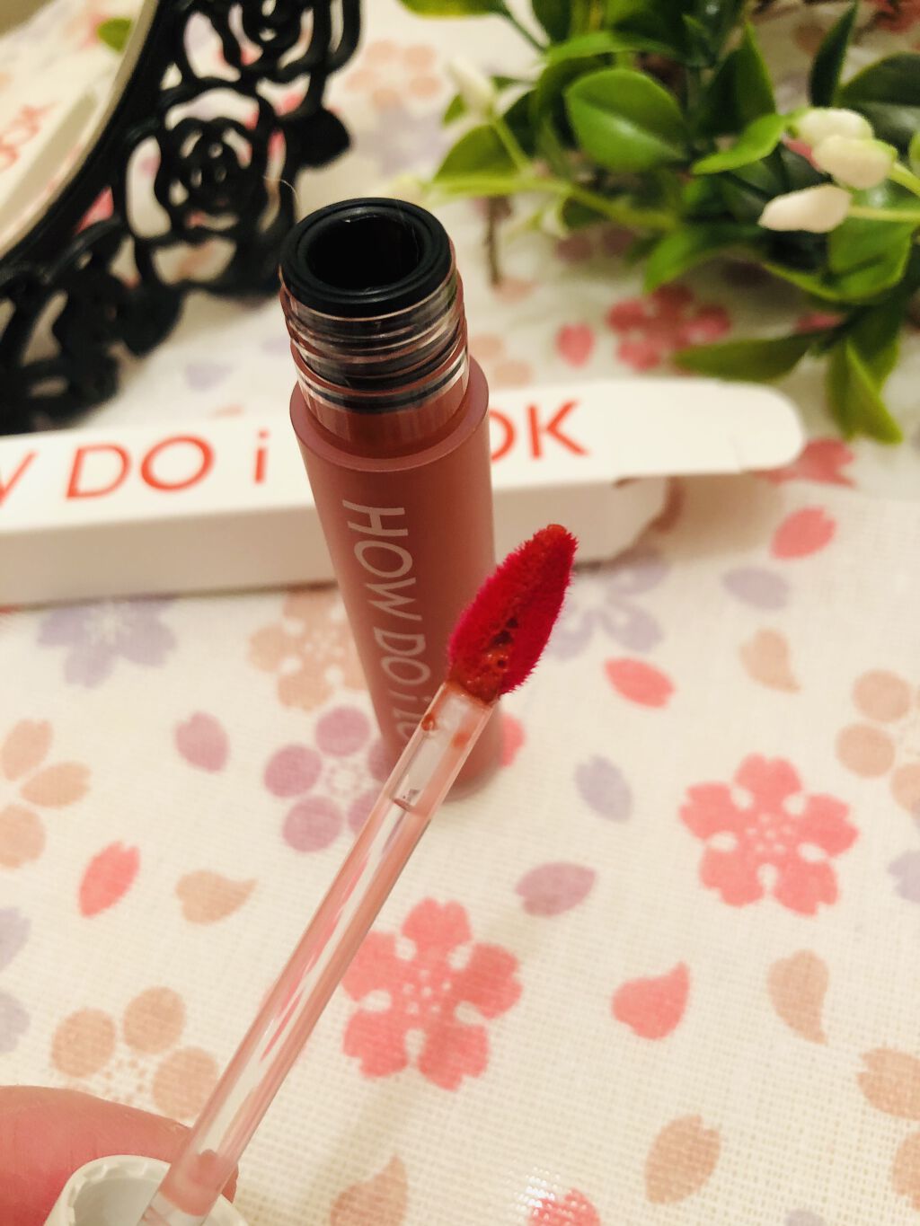 エマルジョンリップティント 001/HOWDOiLOOK/リップティントを使ったクチコミ（3枚目）