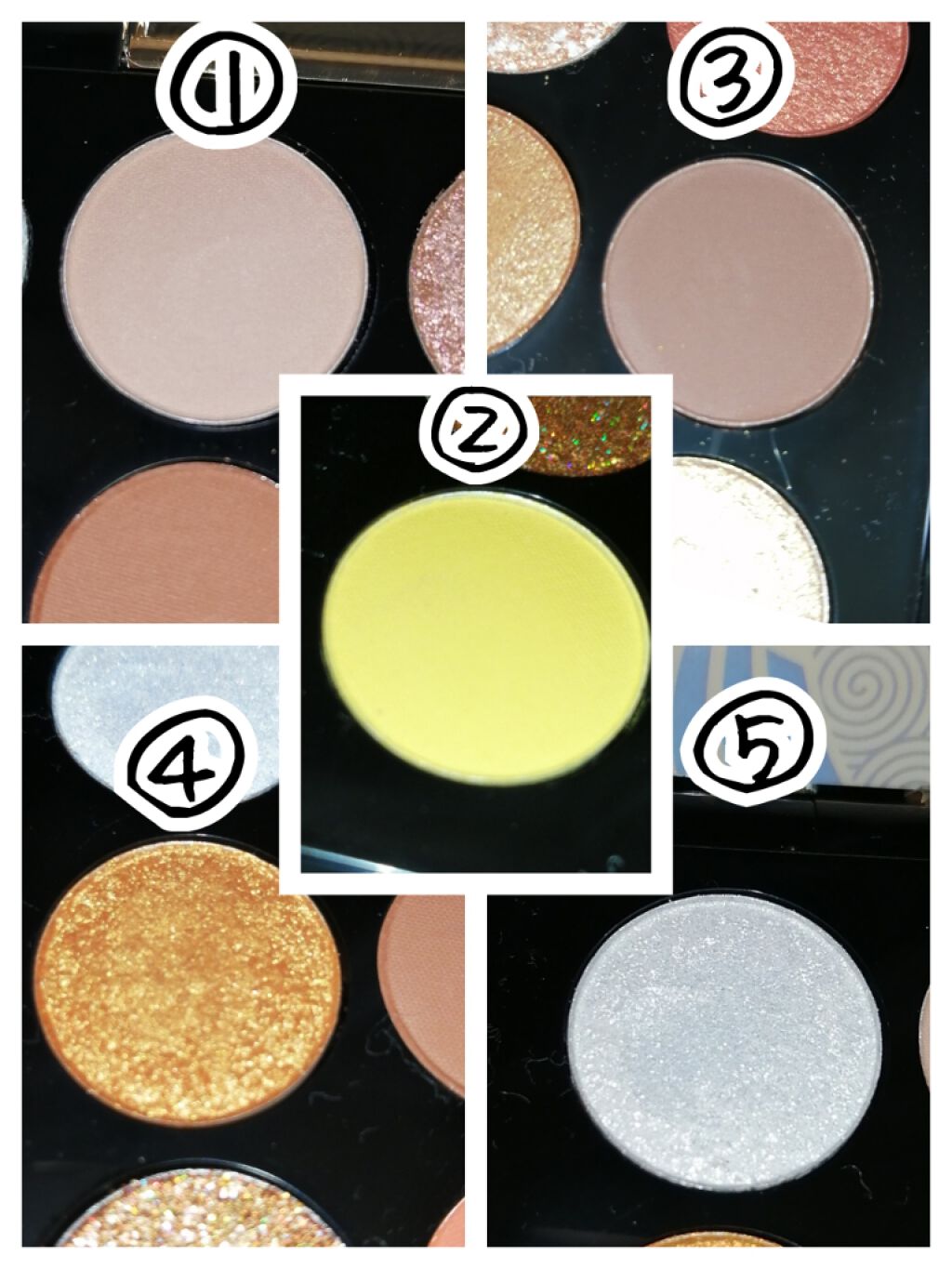 大英博物館 エジプトシリーズ アイシャドウパレット/ZEESEA/アイシャドウパレットを使ったクチコミ(3枚目)