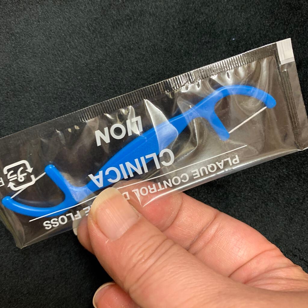 クリニカ アドバンテージ デンタルフロス Y字タイプ/ライオン/デンタルフロス・歯間ブラシを使ったクチコミ(5枚目)