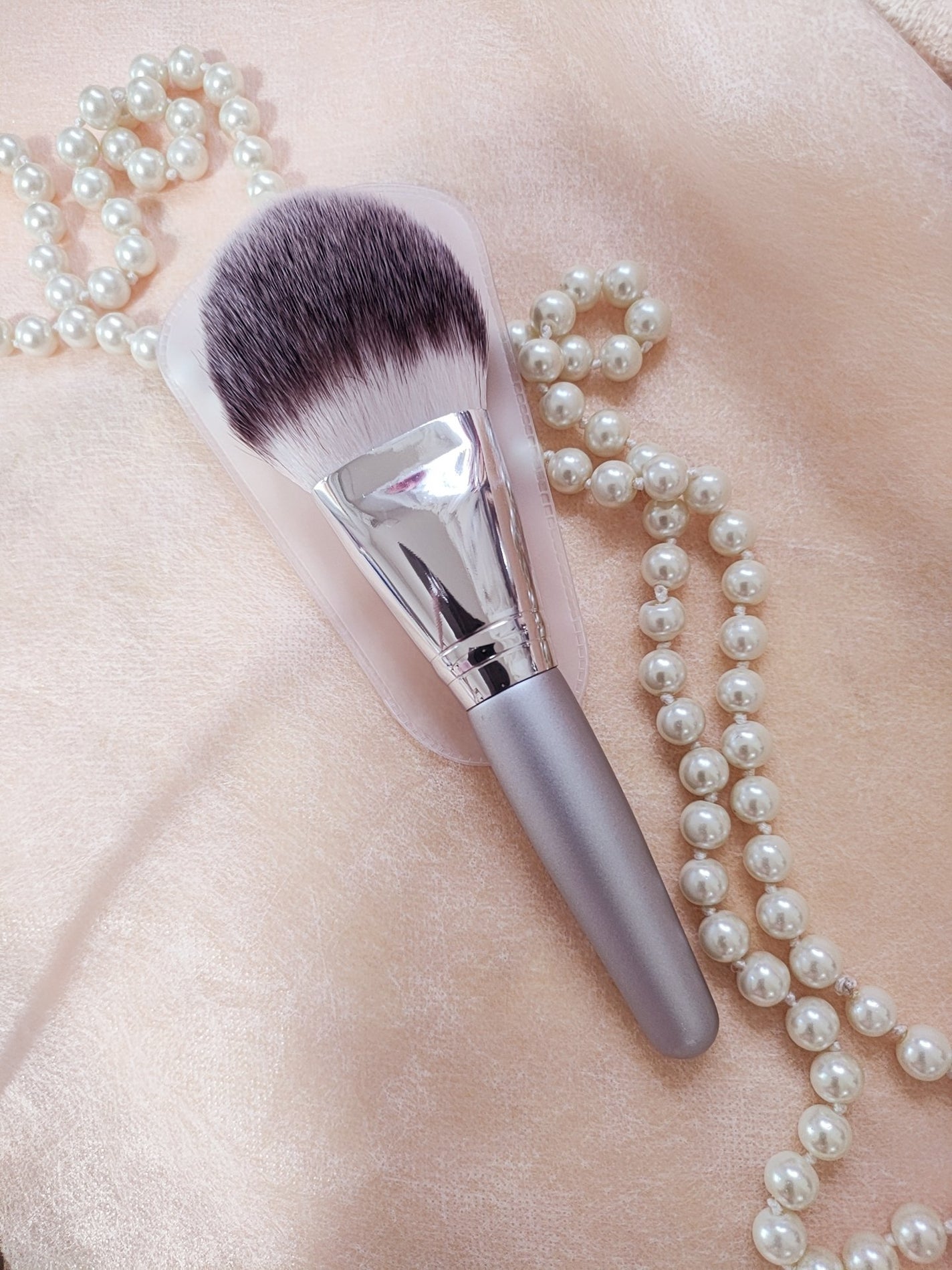 パウダーファンブラシ/ロージーローザ/メイクブラシを使ったクチコミ(2枚目)
