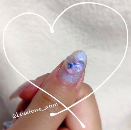 ジェルネイル(ライト対応)/セリア/ジェルネイルを使ったクチコミ(4枚目)