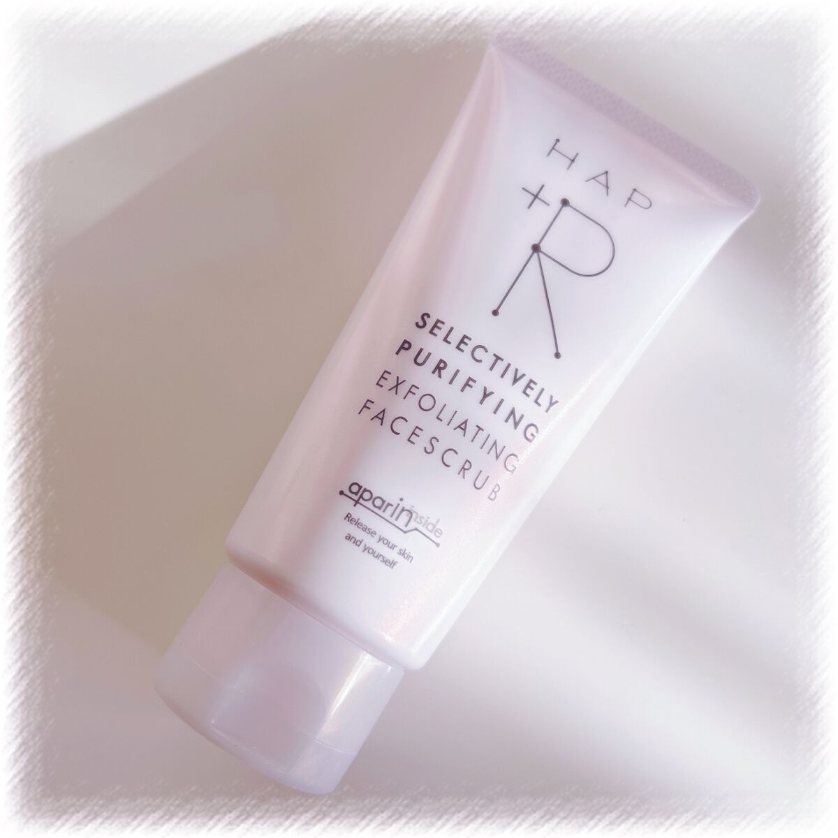 フェイススクラブ /HAP+R/スクラブ・ゴマージュを使ったクチコミ(2枚目)