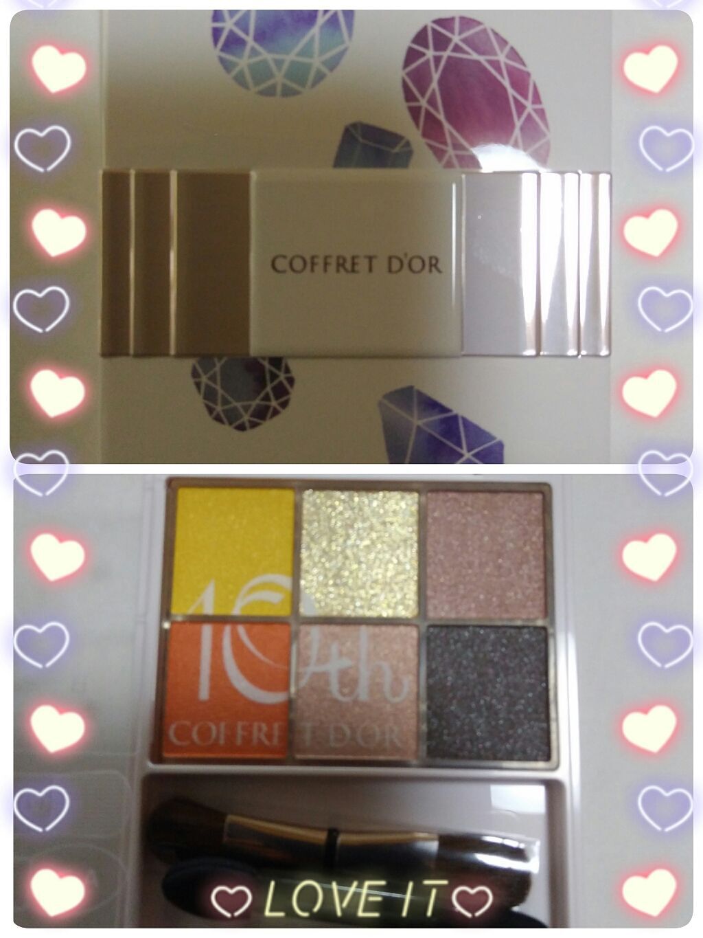 6セレクションアイズ/コフレドール/アイシャドウパレットを使ったクチコミ(1枚目)