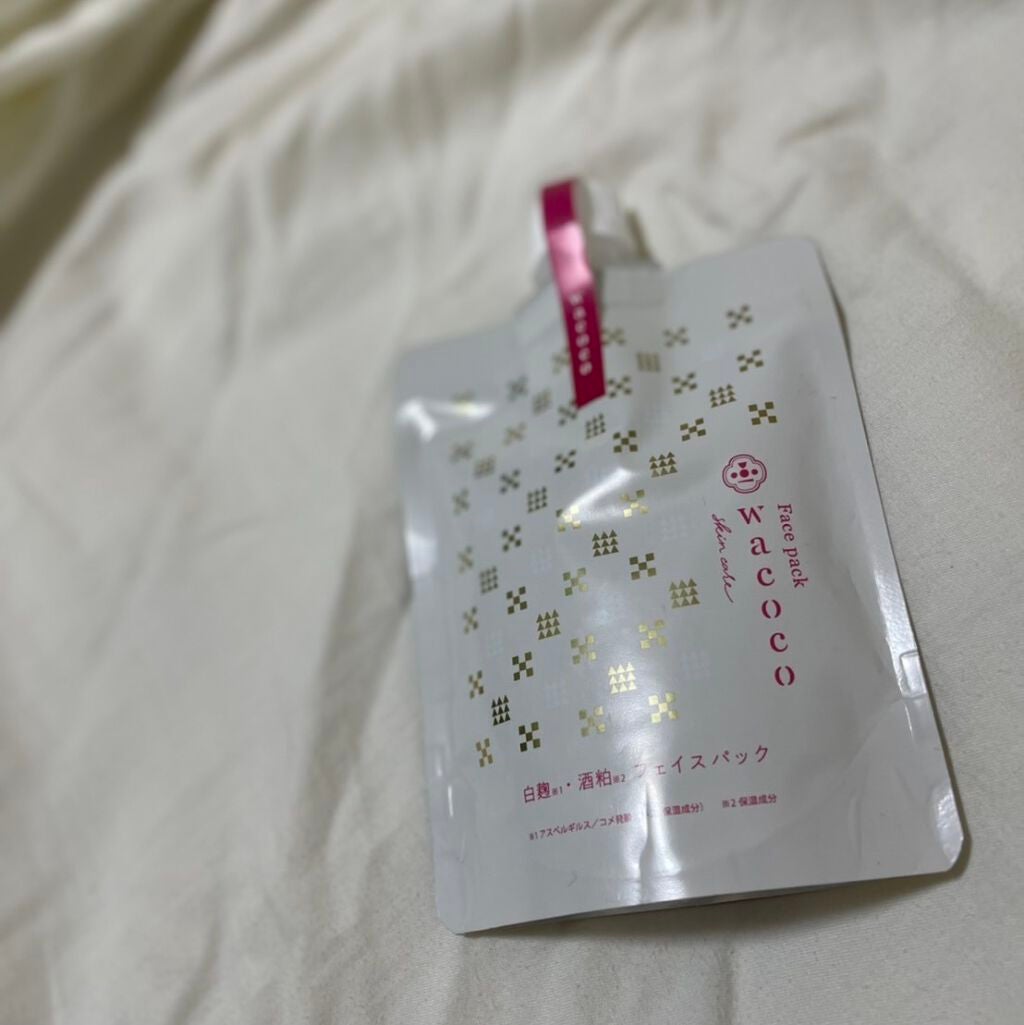 ワココ 白麹と酒粕のフェイスパック/クラブ/洗い流すパック・マスクを使ったクチコミ(2枚目)