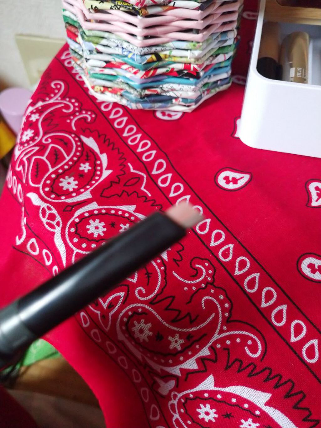 GENE TOKYO ツートンカラーアイブロウペンシルのクチコミ「GENE TOKYOツートンカラーアイブロウペンシル08
髪色にあわせてピンクブラウンのツート.....」（2枚目）