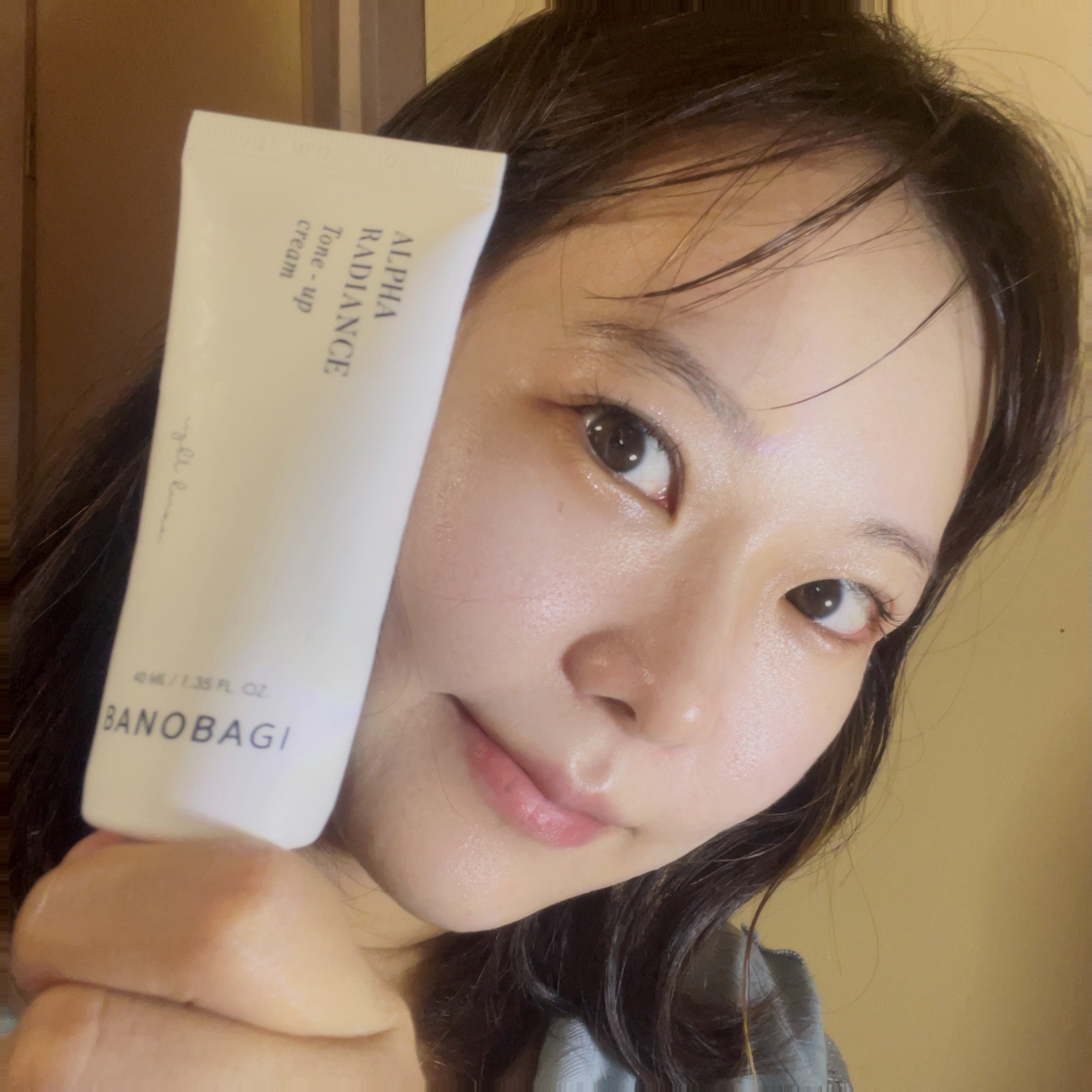 アルファ ラディアンス トーンアップクリーム/BANOBAGI/フェイスクリームを使ったクチコミ（3枚目）