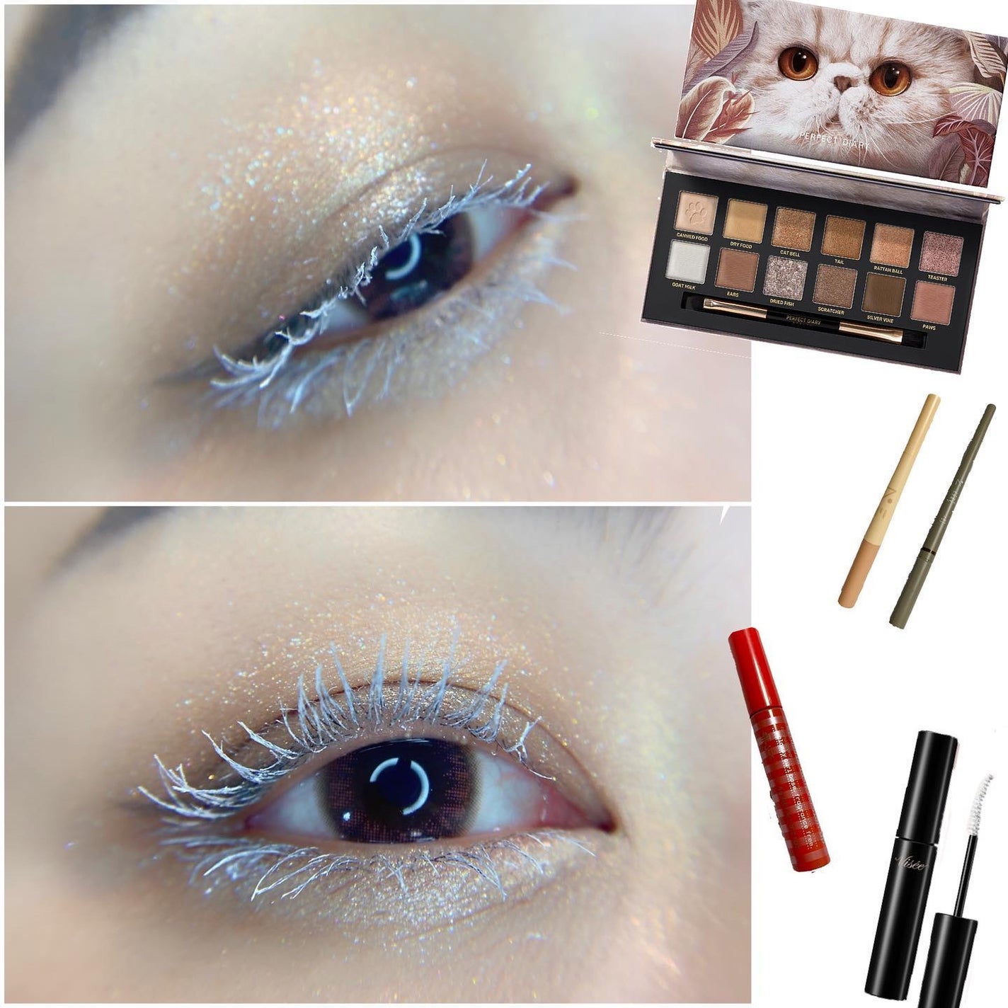 エクスプローラ12色 動物アイシャドウパレット/PERFECT DIARY/アイシャドウパレットを使ったクチコミ(1枚目)