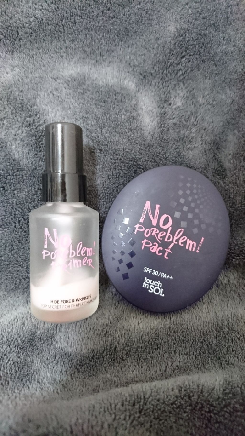 ノーポアブレム　パクト/touch in SOL /プレストパウダーを使ったクチコミ（1枚目）