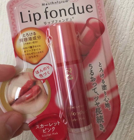 リップフォンデュ/メンソレータム/リップバームを使ったクチコミ(1枚目)