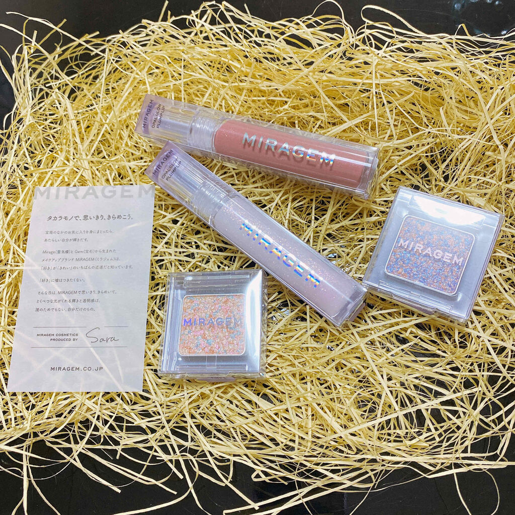 グリッタースプリンクルアイズ/MIRAGEM/グリッターを使ったクチコミ（2枚目）
