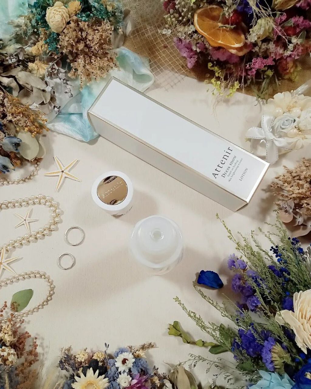 ドレススノー ローション【医薬部外品】 /アテニア/化粧水を使ったクチコミ(2枚目)