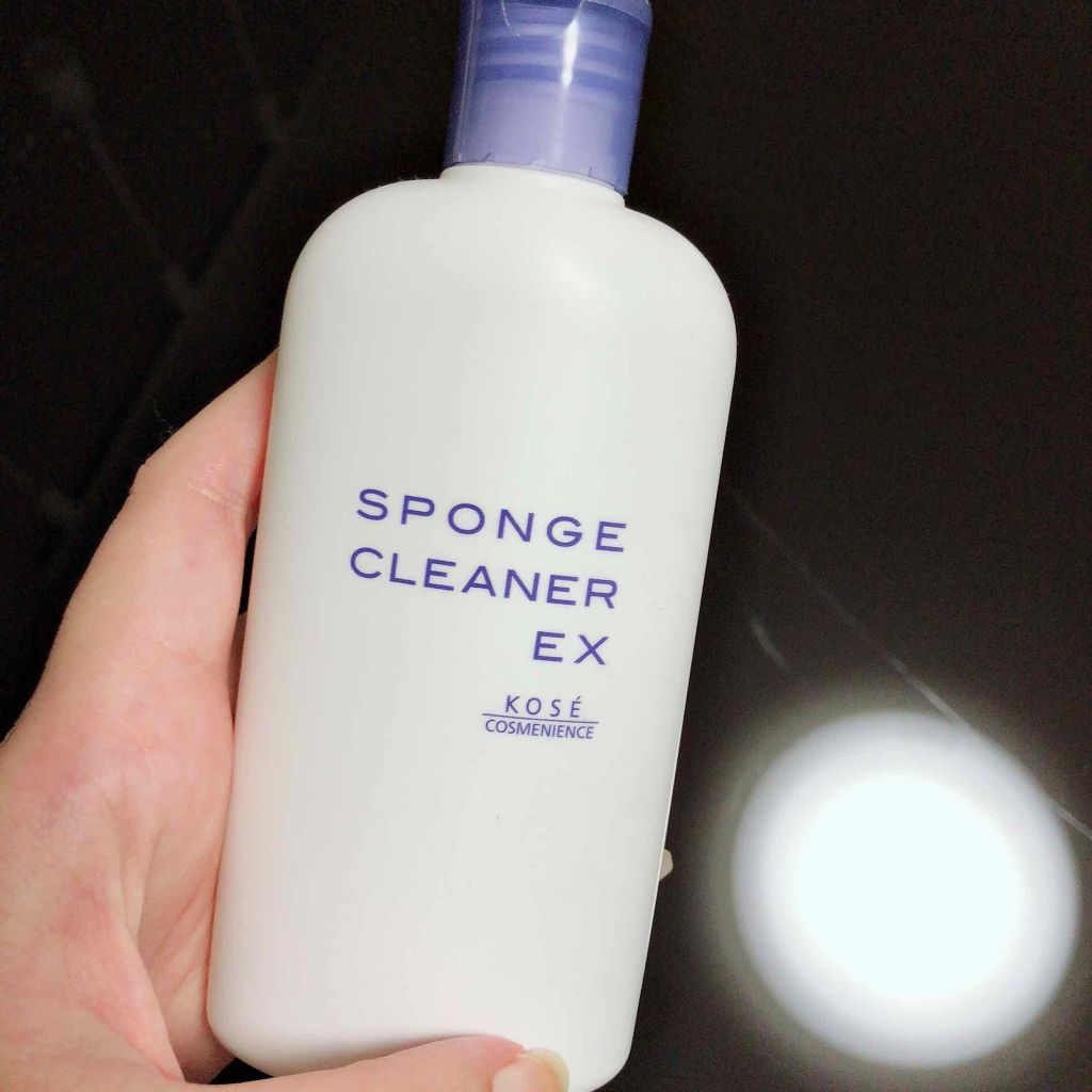スポンジ クリーナー EX/コーセーコスメニエンス/その他化粧小物を使ったクチコミ(1枚目)