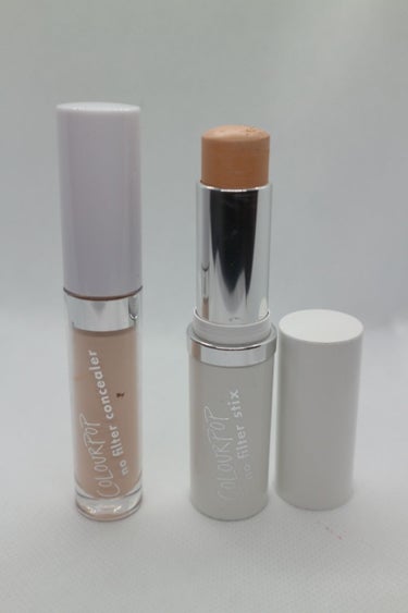 【colourpop】 no filter foundation stix $10.00
                            no filter concealer         