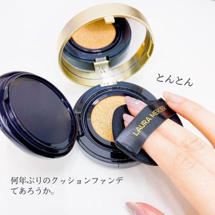 フローレス ルミエール ラディアンス パーフェクティング クッション/ローラ メルシエ/クッションファンデーションを使ったクチコミ(4枚目)