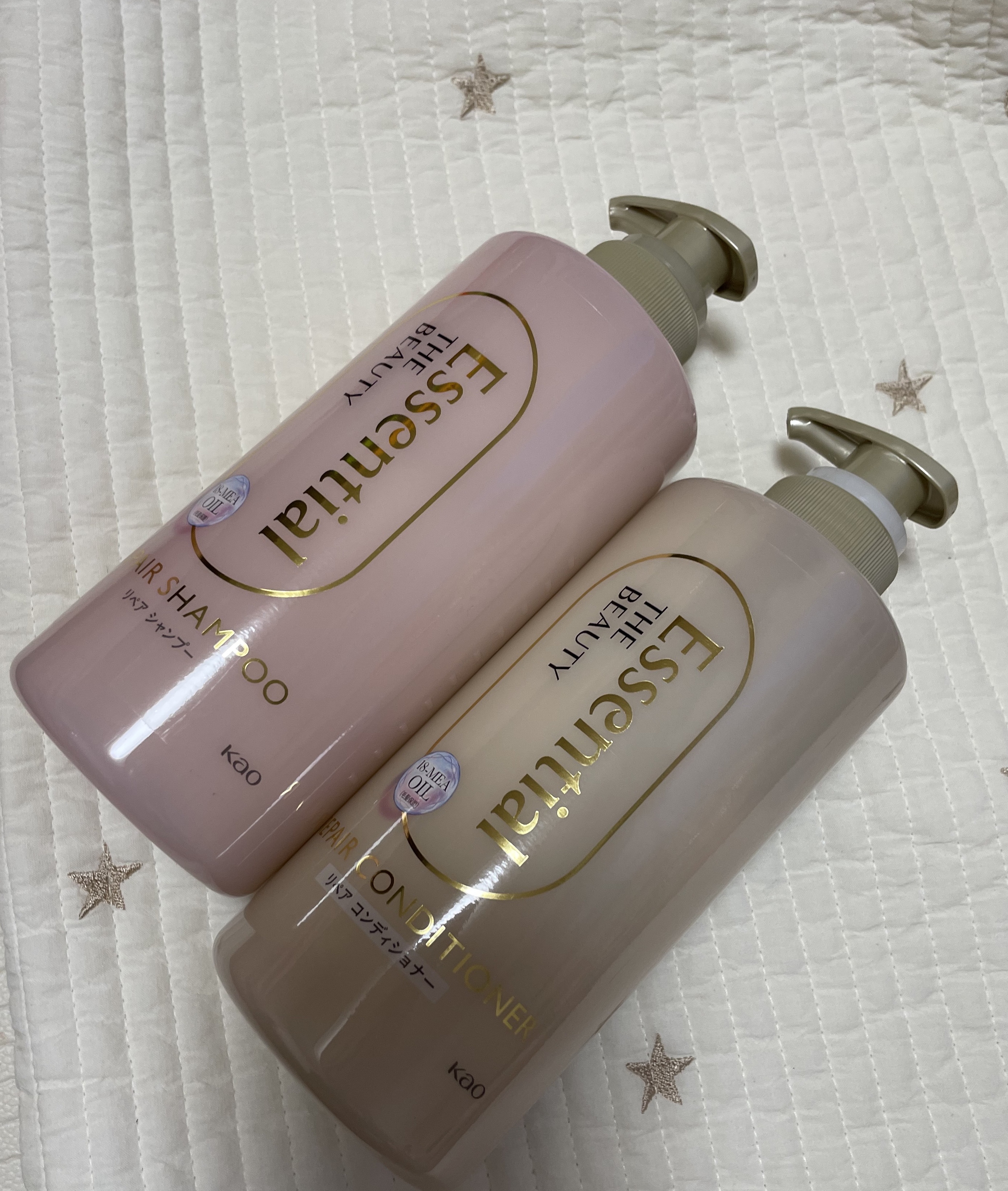 ザビューティ リペアシャンプー・コンディショナー/エッセンシャル/市販シャンプーを使ったクチコミ（1枚目）