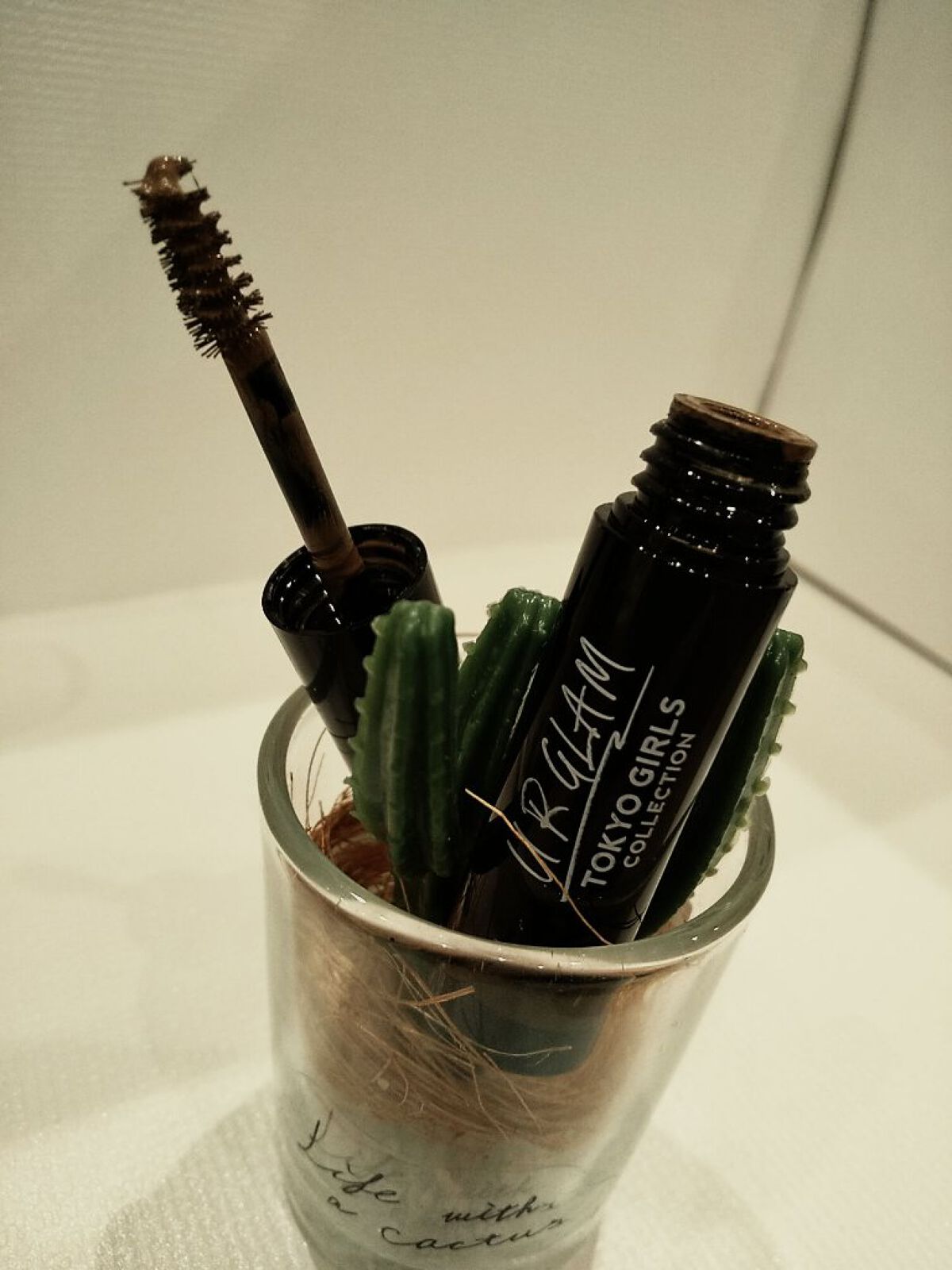 URGLAM　EYEBROW MASCARA a（アイブロウマスカラa） オレンジブラウン/U R GLAM/眉マスカラを使ったクチコミ（3枚目）