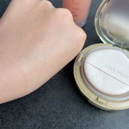 はちみつツヤ肌クッションファンデ/VELY VELY/クッションファンデーションを使ったクチコミ(1枚目)