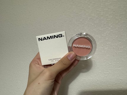 ネーミング フラッフィーパウダーブラッシュ/NAMING./パウダーチークを使ったクチコミ(1枚目)