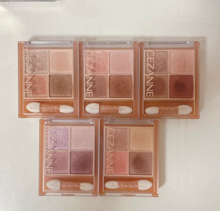 ベージュトーンアイシャドウ/CEZANNE/アイシャドウパレットを使ったクチコミ(1枚目)