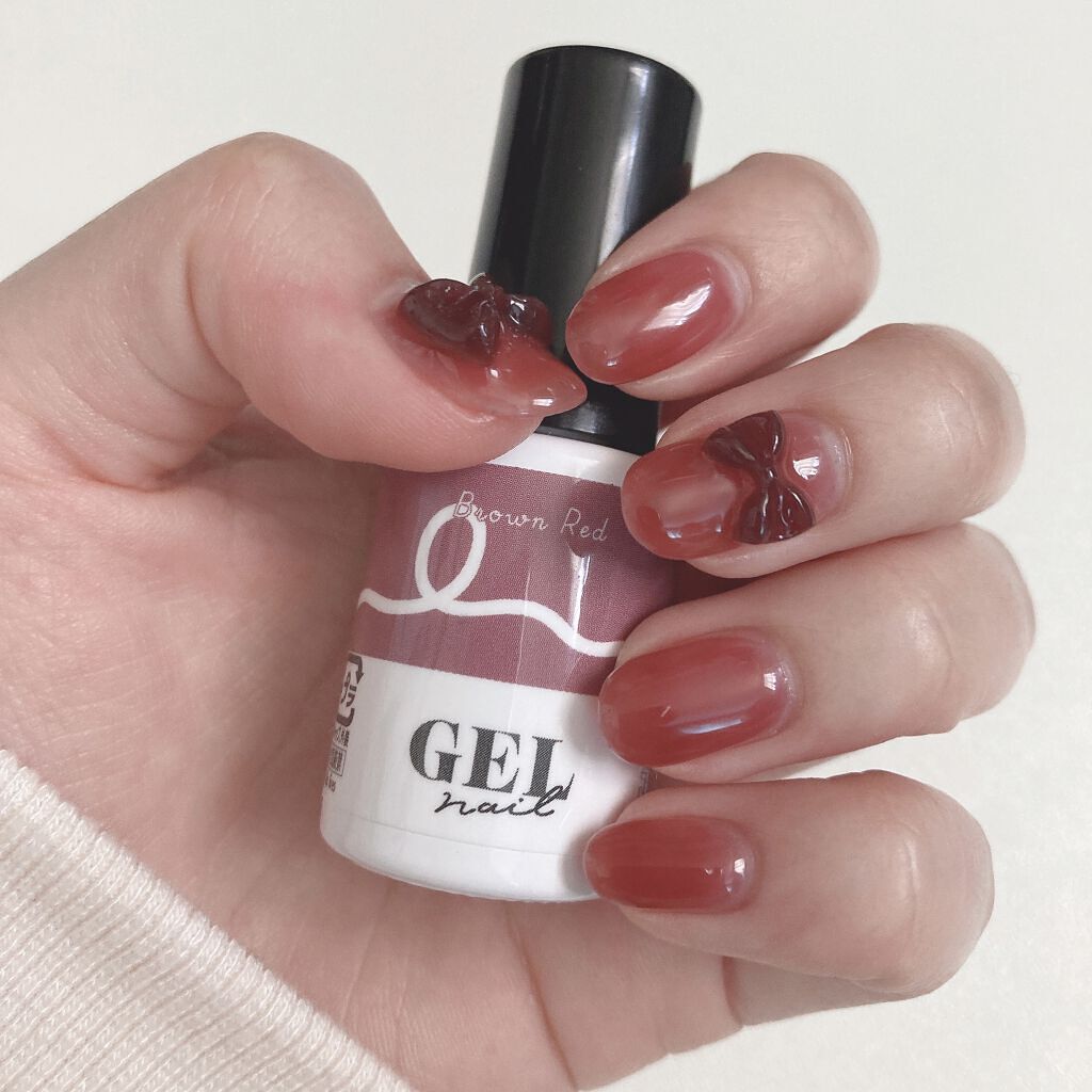 BRG ジェルネイル/DAISO/ジェルネイルを使ったクチコミ（1枚目）