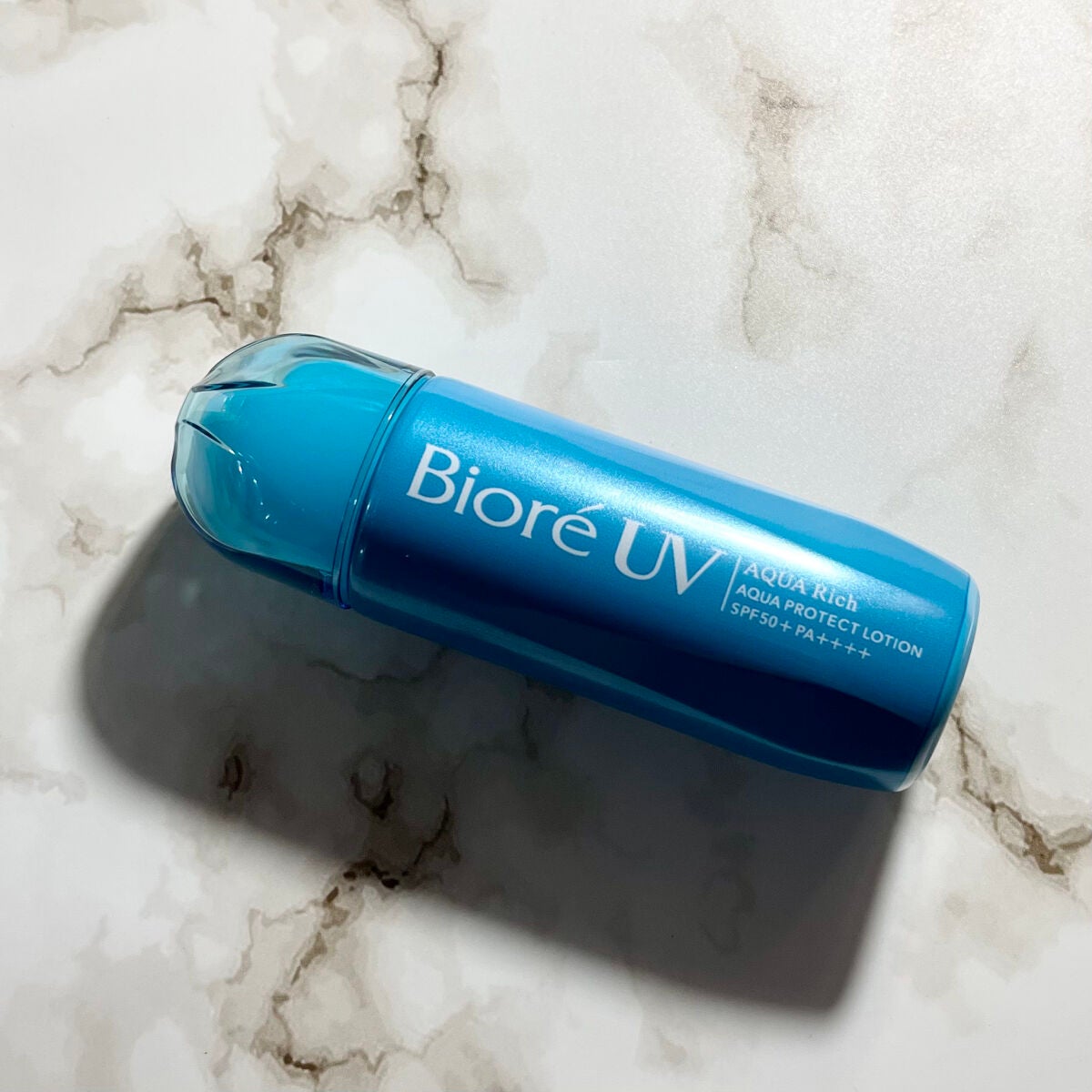 ビオレUV アクアリッチ アクアプロテクトローション(水層パック)/ビオレ/日焼け止めローションを使ったクチコミ(4枚目)