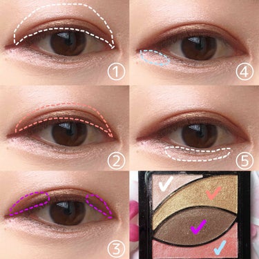 UR GLAM　VELVET EYE COLOR PALETTE/U R GLAM/アイシャドウパレットを使ったクチコミ（2枚目）