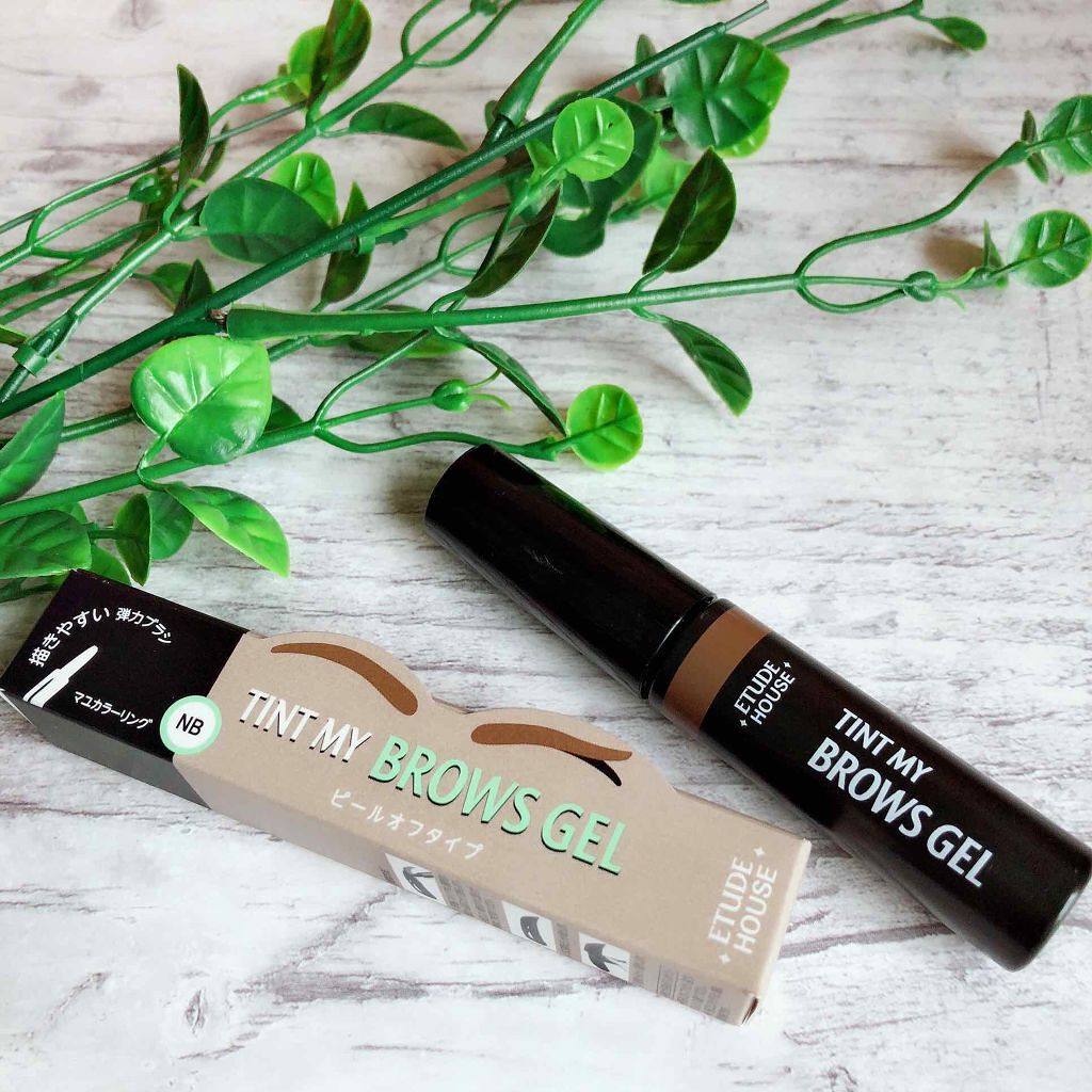 ティントマイブロウ ジェル/ETUDE/眉ティントを使ったクチコミ(1枚目)