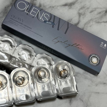 Glowy 1day/OLENS/ワンデー(1DAY)カラコンを使ったクチコミ(2枚目)