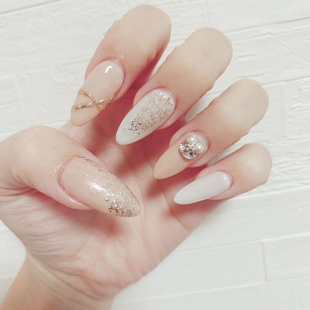 Naility！ ステップレスジェル UVトップジェル/Naility!/ジェルネイルを使ったクチコミ（1枚目）