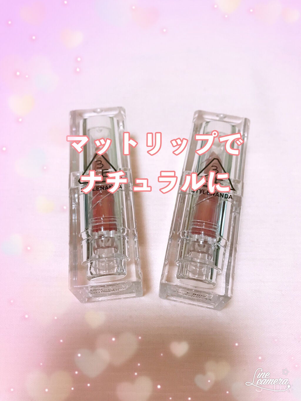 3CE SOFT MATTE LIPSTICK/3CE/口紅を使ったクチコミ(1枚目)