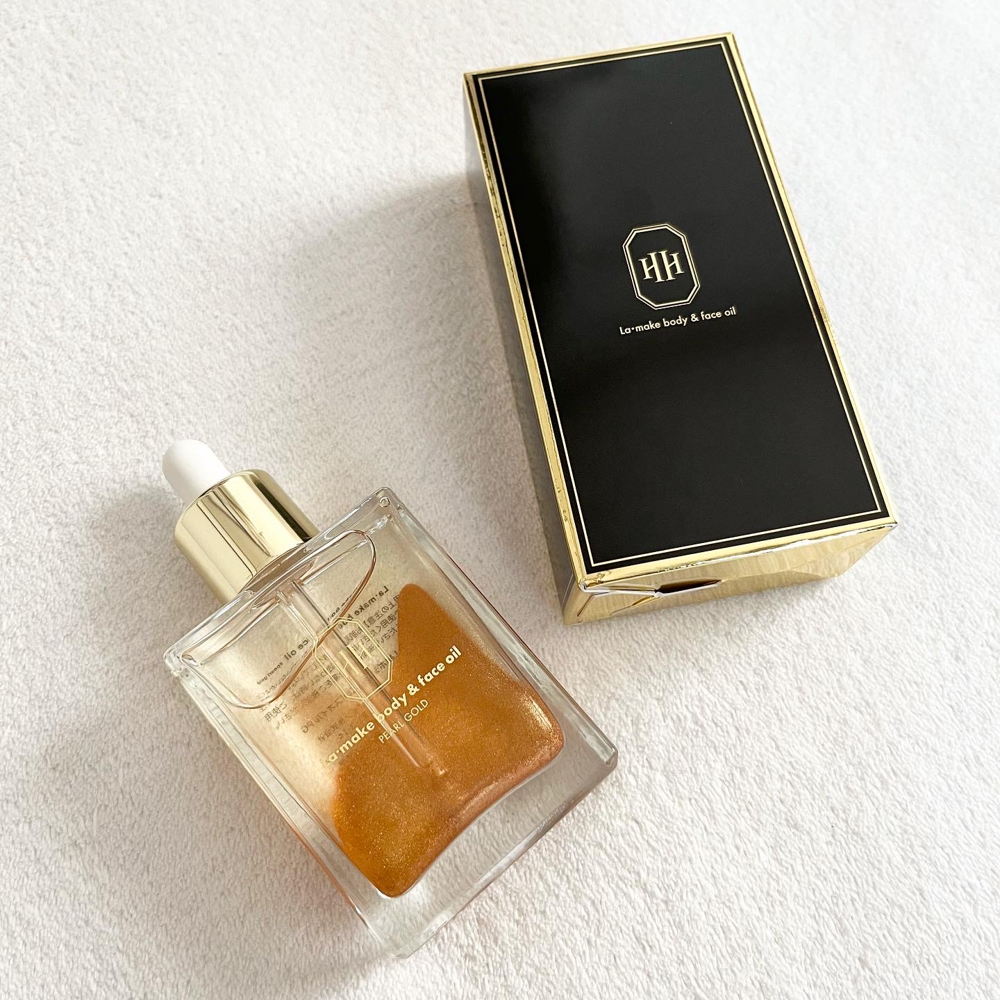 ラ・メイク ボディ&フェイスオイル/H×H/ボディオイルを使ったクチコミ（1枚目）