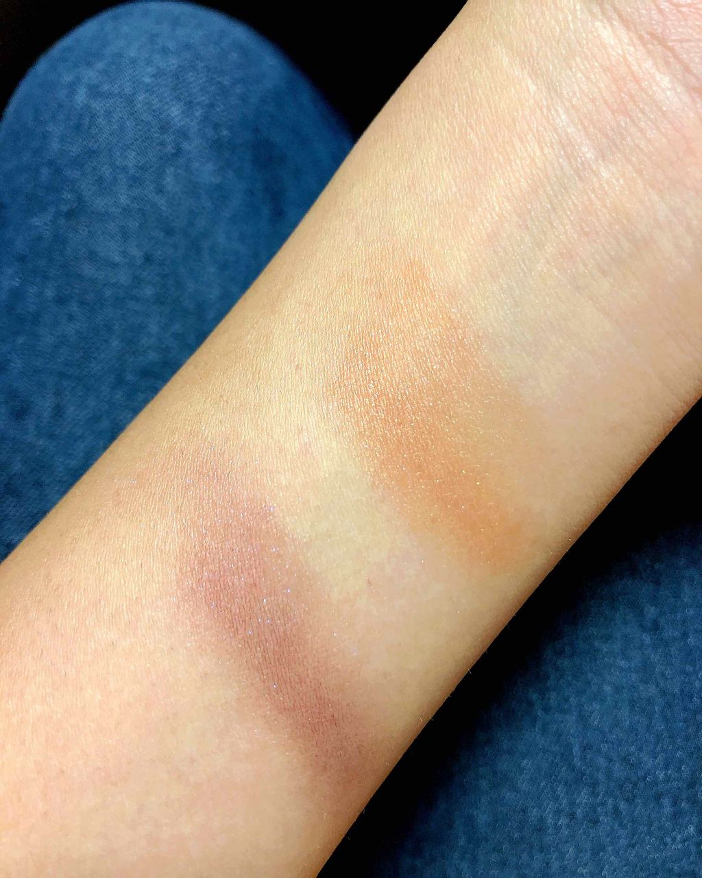 UR GLAM　AIRY EYE COLOR パンプキンオレンジ/U R GLAM/ジェル・クリームアイシャドウを使ったクチコミ（2枚目）