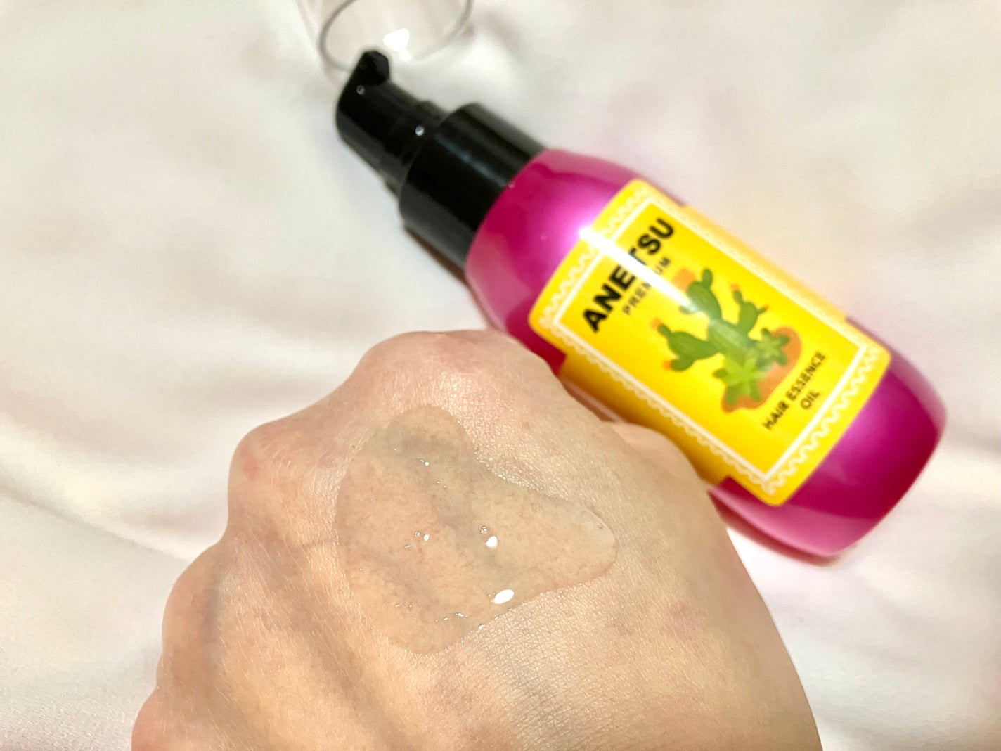 アネツプレミアムヘアエッセンス/ANETSU/ヘアオイルを使ったクチコミ(2枚目)